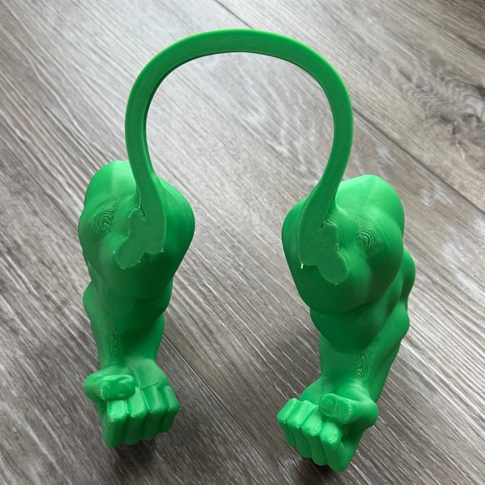 Hulk inspired Green Muscle Cat Costume
